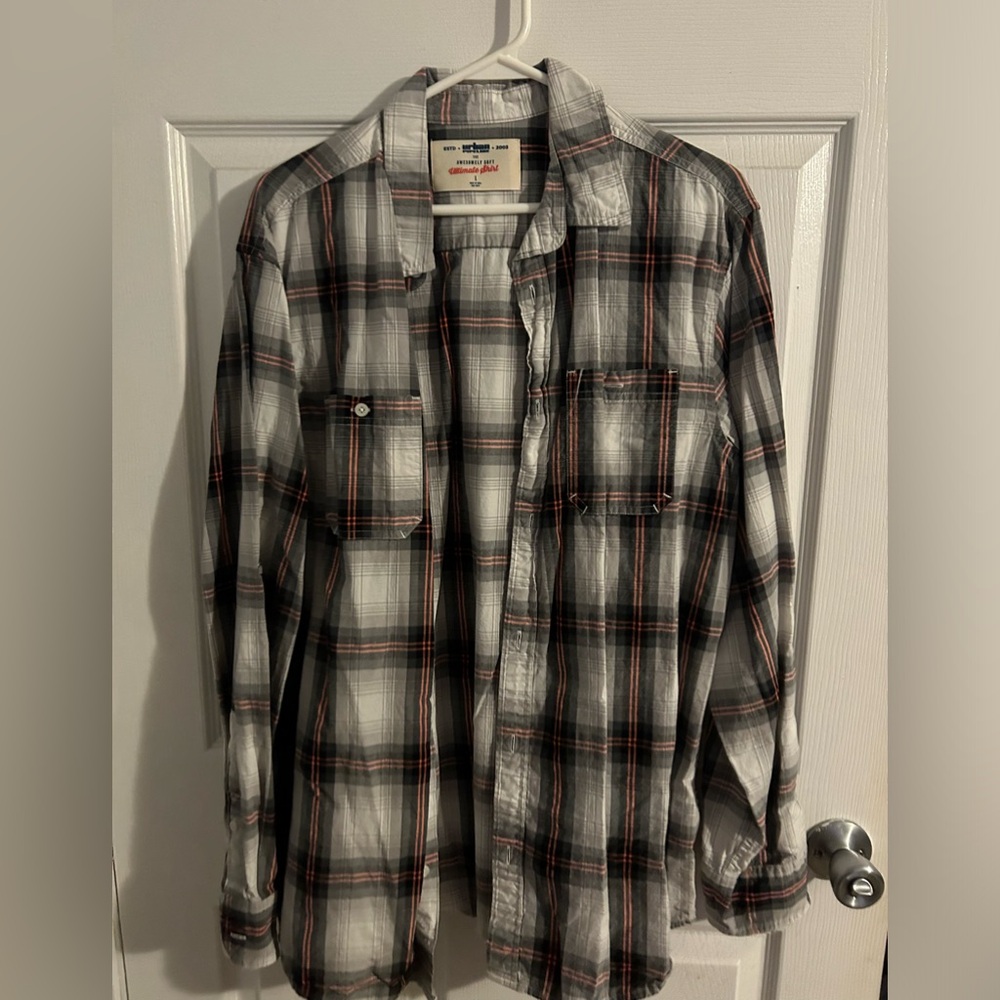 Men button up